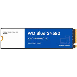 Dysk SSD 500 GB WD Blue SN580 WDS500G3B0E - 2280/PCI Express/NVMe/4000-3600 MBps