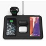 Ładowarka bezprzewodowa ZAGG Mophie Wireless Charging 4w1 401306599 - do 4 urządzeń, z uchwytem do AppleWatch, 10W, Czarna