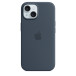 Etui silikonowe Apple Silicone Case z MagSafe MT0N3ZM/A do iPhone 15 - Sztormowy błękit
