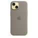Etui silikonowe Apple Silicone Case z MagSafe MT0Q3ZM/A do iPhone 15 - Popielaty brąz