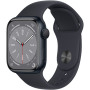 Smartwatch Apple Watch Series 8 MNP13RB/A - 45mm GPS aluminium w kolorze północy z paskiem sportowym w kolorze północy