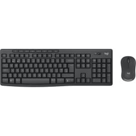 Zestaw bezprzewodowy klawiatury i myszy Logitech MK370 Combo for Business US 920-012077 - USB, US, Czarny