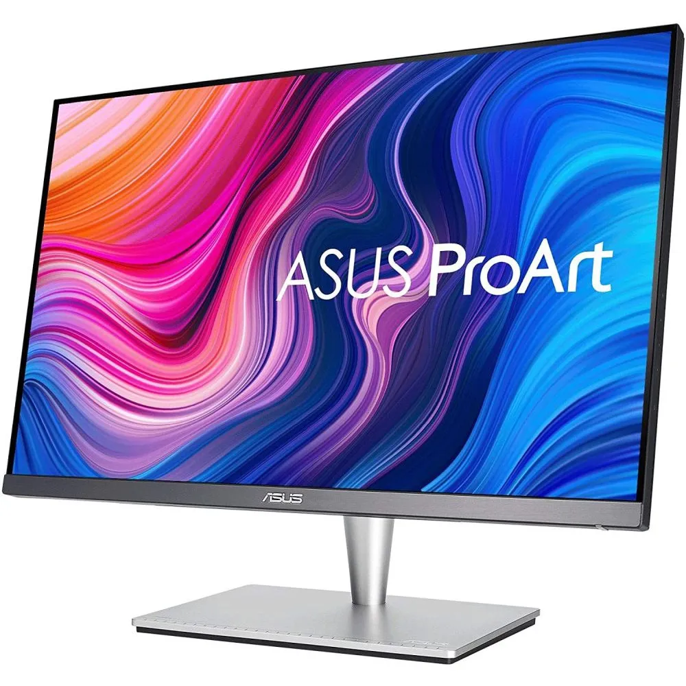 Monitor ASUS ProArt PA24AC - 24,1"/1920x1200 (WUXGA)/60Hz/16:10/IPS/HDR/5 ms/pivot/USB-C/Szary - zdjęcie