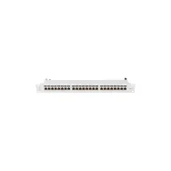 Patchpanel 19" Lanberg PPS7-1024-S - 24 porty, 1U, KAT. 7, szary