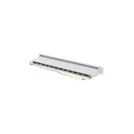 Patchpanel 19" Lanberg PPS7-1024-S - 24 porty, 1U, KAT. 7, szary