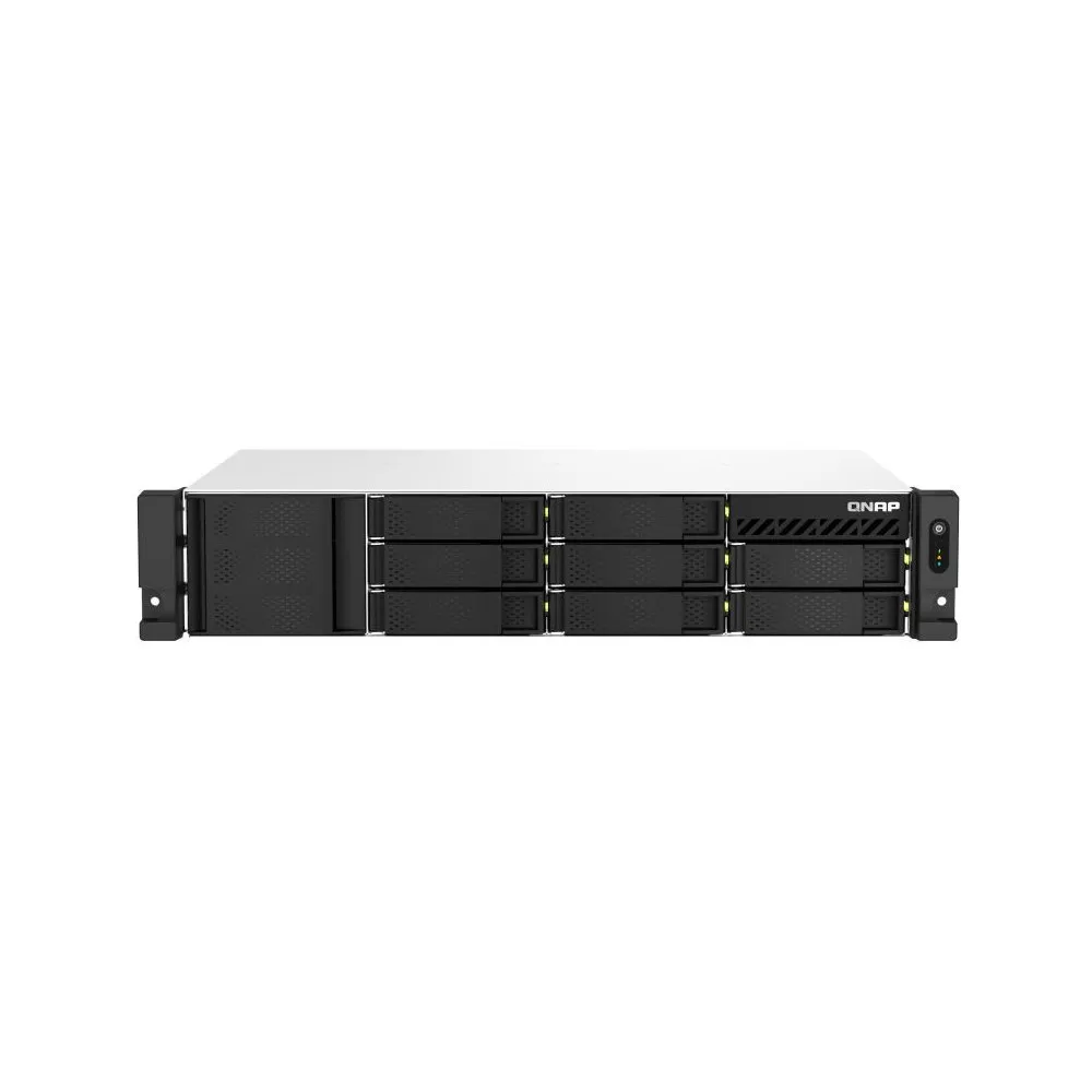 Serwer NAS QNAP Rack TS-864EU-RP-MP9, Rack (2U), Intel Celeron N5105, N5095, 4GB RAM, 8TB, 8 wnęk, 3 lata Carry-in | Sklep ITnes.pl, IT for BUSINESS
