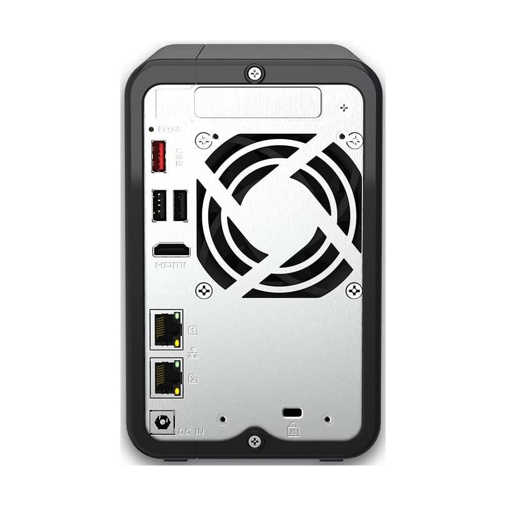 Serwer NAS QNAP Tower TS-264-U8 - Tower/Intel Celeron N5095/8 GB RAM/12 TB/1 TB cache/2 wnęki/2 x M.2/hot-swap/3 lata DtD - zdjęcie