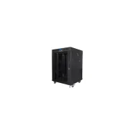 Szafa rack 19" 15U Lanberg FF01-6615-12BL, 928 x 600 x 600 mm, drzwi szklane | Sklep ITnes.pl, IT for BUSINESS