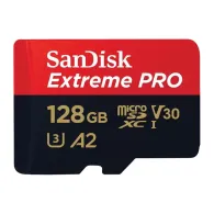 Karta pamięci SanDisk microSDXC Extreme Pro 128GB SDSQXCD-128G-GN6MA - Czerwona, Czarna | Sklep ITnes.pl - IT for BUSINESS