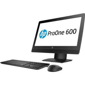 Komputer All-in-One HP ProOne 600 G3 2KR75EA - i3-7100, 21,5" FHD IPS, RAM 4GB, HDD 500GB, Czarny, WiFi, DVD, Windows 10 Pro, 3 lata OS - zdjęcie 5