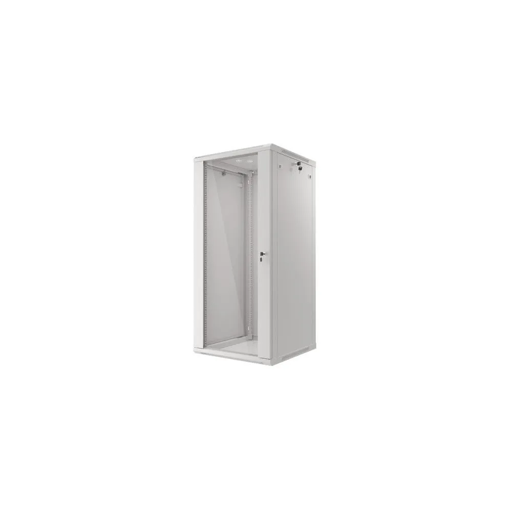 Szafa rack 19" 27U Lanberg WF01-6627-10S, 600 x 1307 x 600 mm | Sklep ITnes.pl, IT for BUSINESS