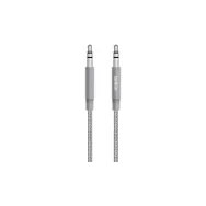 Kabel audio-stereo Belkin Mini Jack 3,5 mm M/M AV10164BT04-GRY, 1,2 m, Szary | Sklep ITnes.pl, IT for BUSINESS