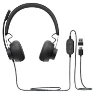 Słuchawki nauszne Logitech Zone Wired 981-000870 - Czarne | Sklep ITnes.pl - IT for BUSINESS