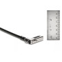 Linka zabezpieczająca Kensington Slim Combination Ultra Cable Lock for Standard Slot K60628WW - Czarna