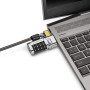 Linka zabezpieczająca Kensington ClickSafe Universal Combination Laptop Lock K68105EU - Czarna