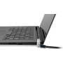 Linka zabezpieczająca Kensington Slim N17 2.0 Keyed Dual Head Laptop Lock for Wedge-Shaped Slots K60508WW - Czarna