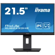 Monitor iiyama ProLite XUB2293HS-B5, 21,5", 1920x1080 (FHD), 75Hz, IPS, 3,000 ms, pivot, Czarny | Sklep ITnes.pl, IT for BUSINESS