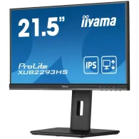 Monitor iiyama ProLite XUB2293HS-B5, 21,5", 1920x1080 (FHD), 75Hz, IPS, 3,000 ms, pivot, Czarny | Sklep ITnes.pl, IT for BUSINESS