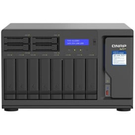 Serwer NAS QNAP Tower TVS-H1288X-W1250-V5 - Tower/Intel Xeon W-1250/64 GB RAM/64 TB/2 TB cache/12 wnęk/2 x M.2/hot-swap