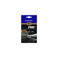 Verbatim 44033 KARTA PAMIĘCI VERBATIM MICRO SDHC PRO+ 32GB CLASS 10 UHS-3 + ADAPTER SD | Sklep ITnes.pl, IT for BUSINESS