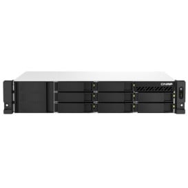 Serwer NAS QNAP Rack TS-864EU-XQ4U - Rack (2U)/Intel Celeron N5095/8 GB RAM/32 TB/8 wnęk/hot-swap