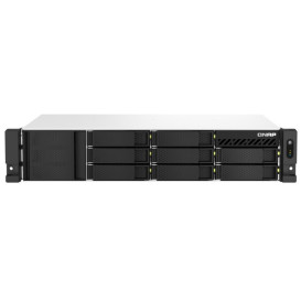 Serwer NAS QNAP Rack TS-864EU-VO - Rack (2U)/Intel Celeron N5095/8 GB RAM/64 TB/8 wnęk/hot-swap/3 lata Carry-in