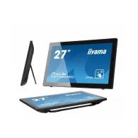Monitor iiyama ProLite Touch Entry T2735MSC-B2, 27", 1920x1080 (FHD), 60Hz, AMVA+, 5 ms, kamera, MT, Czarny | Sklep ITnes.pl, IT