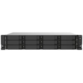 Serwer NAS QNAP Rack TS-1273AU-RP-3FX0 - Rack (2U)/AMD Ryzen V1500B/16 GB RAM/144 TB/12 wnęk/hot-swap