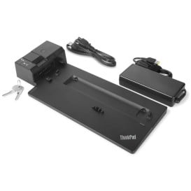 Stacja dokująca Lenovo ThinkPad Ultra Docking Station 135 W 40AJ0135EU - 1 x VGA/2 x DisplayPort/1 x HDMI/1 x RJ-45/Czarna