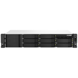 Serwer NAS QNAP Rack TS-864EU-RP-42XP - Rack (2U)/Intel Celeron N5095/8 GB RAM/32 TB/8 wnęk/hot-swap