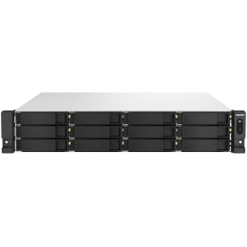 Serwer NAS QNAP Rack TS-H1887XU-RP-E2334-LAHF - Rack (2U)/Intel Xeon E-2334/16 GB RAM/144 TB/18 wnęk