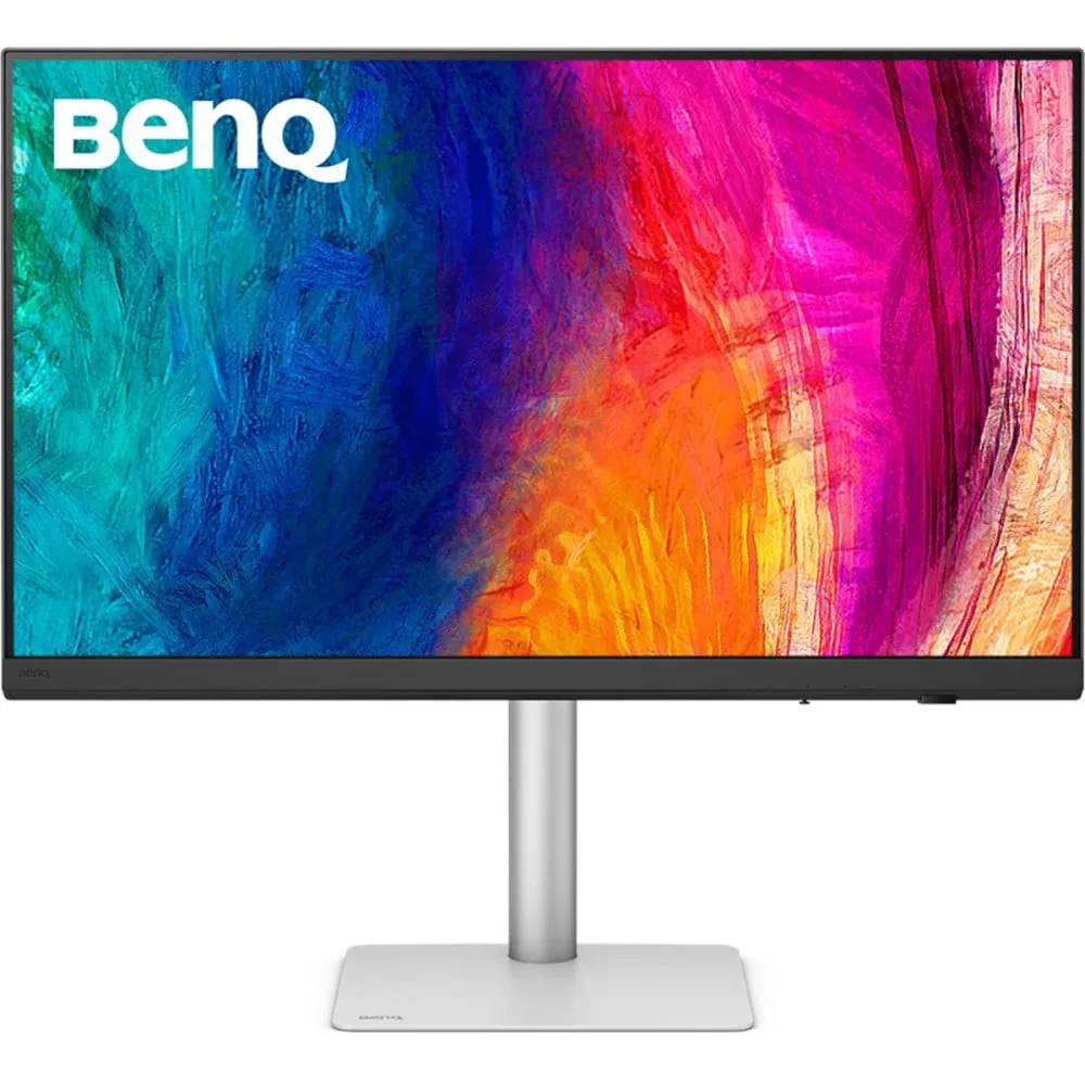 Monitor Benq DesignVue PD3226G 9H.LMVLA.TBE, 31,5", 3840x2160 (4K), 144Hz, IPS, HDR, 1 ms, pivot, USB-C, Srebrny | Sklep ITnes.p