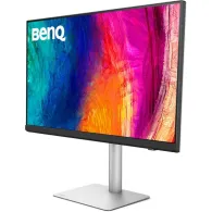 Monitor Benq DesignVue PD3226G 9H.LMVLA.TBE, 31,5", 3840x2160 (4K), 144Hz, IPS, HDR, 1 ms, pivot, USB-C, Srebrny | Sklep ITnes.p
