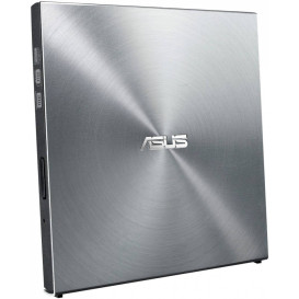 Napęd optyczny zewnetrzny ASUS ZenDrive U9M Slim USB-A/USB-C SDRW-08U9M-U/SIL/G/AS 90DD02A2-M29000 - Kolor srebrny