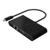 Replikator portów Belkin AVC005BTBK USB-C / GbE, HDMI, VGA, USB-A, Czarny | Sklep ITnes.pl, IT for BUSINESS