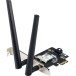 Karta sieciowa Wi-Fi ASUS PCE-AXE5400 AXE5400 Tri Band 90IG07I0-ME0B10 - PCI-E, WiFi 6E (802.11ax), Bluetooth 5.2