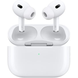 Słuchawki bezprzewodowe douszne Apple AirPods Pro (2. gen.) USB-C MTJV3ZM/A - Białe