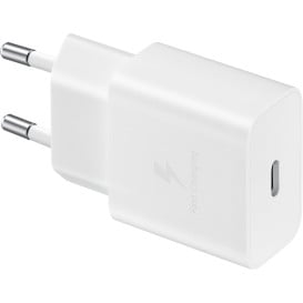 Ładowarka sieciowa Samsung USB-C 15W EP-T1510NWEGEU - Brak kabla, Biała