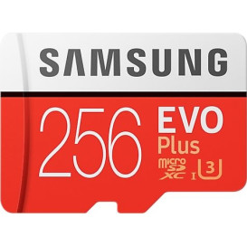 Karta micorSD Samsung EVO PLUS 256GB MB-MC256HA/EU - UHS-I U3, Zapis 90MB|s, Odczyt 100MB|s