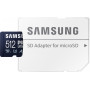 Karta micorSD Samsung Pro Ultimate 512GB MB-MY512SA/WW - UHS-I U3, 200MB|s Odczyt, 130 MB|s Zapsis