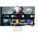 Monitor Samsung Smart LS32CM801UUXDU - 31,5"/3840x2160 (4K)/60Hz/VA/HDR/4 ms/pivot/kamera/USB-C/Biały