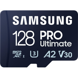 Karta micorSD Samsung PRO Ultimate 128GB MB-MY128SA/WW - UHS-I U3, 200MB/s Odczyt, 130 MB/s Zapis