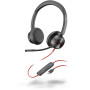 Słuchawki nauszne Poly Blackwire 8225 USB-C 214407-01 - Czarne