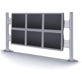 Uchwyt biurkowy do monitora Neomounts by Newstar Flat Screen Desk Toolbar 10-24 FPMA-DTB200 - Srebrny