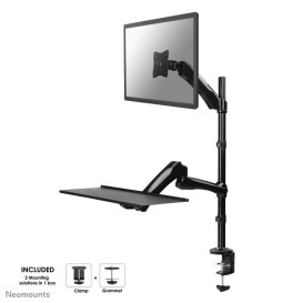 Uchwyt biurkowy do monitora Neomounts by Newstar Flat Screen, Keyboard and Mouse Desk Mount 10-27" FPMA-D500KEYB