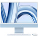 Komputer All-in-One Apple iMac 24 M3 2023 MQRC3ZE/A - Apple M3/24" 4480x2520 Retina/RAM 8GB/SSD 256GB/Niebieski/WiFi/macOS/1DtD