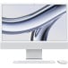 Komputer All-in-One Apple iMac 24 M3 2023 MQR93ZE/A - Apple M3/24" 4480x2520 Retina/RAM 8GB/SSD 256GB/Srebrny/WiFi/macOS/1CI
