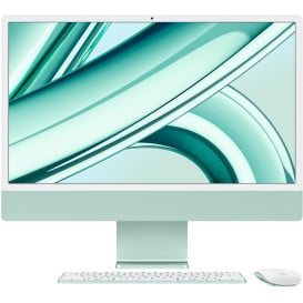 Komputer All-in-One Apple iMac 24 M3 2023 MQRA3ZE/A - Apple M3/24" 4480x2520 Retina/RAM 8GB/SSD 256GB/Zielony/WiFi/macOS/1CI