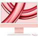 Komputer All-in-One Apple iMac 24 M3 2023 MQRU3ZE/A - Apple M3/24" 4480x2520 Retina/RAM 8GB/SSD 512GB/Różowy/WiFi/macOS/1CI