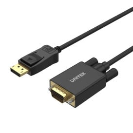 Kabel adapter Unitek Y-5118F DisplayPort do VGA - 1,8m